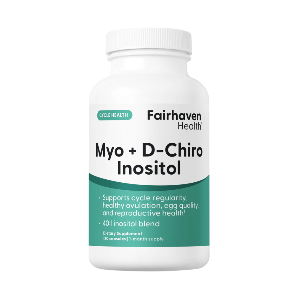 Fairhaven Health Myo + D-Chiro Inositol 40:1 120 capsules