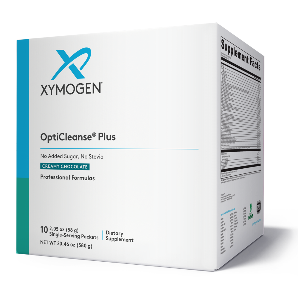 XYMOGEN OptiCleanse PLUS - Creamy Chocolate 10 Packets
