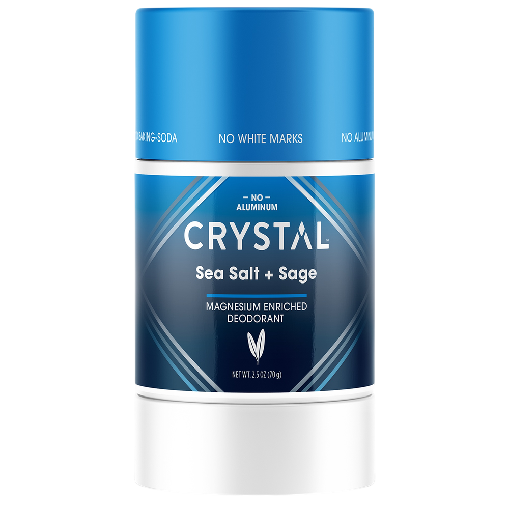 Crystal Magnesium Enriched Sea Salt & Sage Deodorant 2.5oz