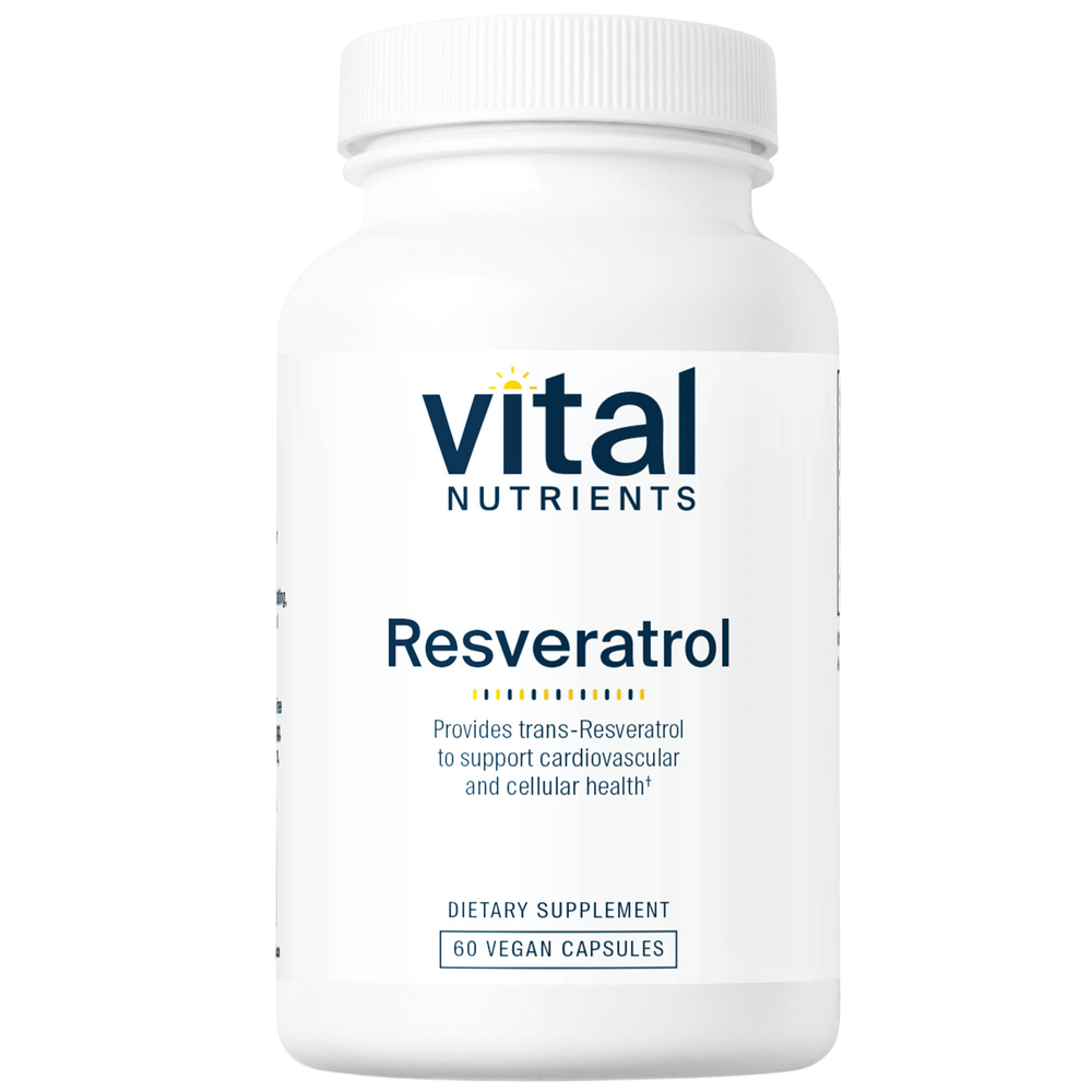Vital Nutrients Resveratrol 500mg 60 capsules