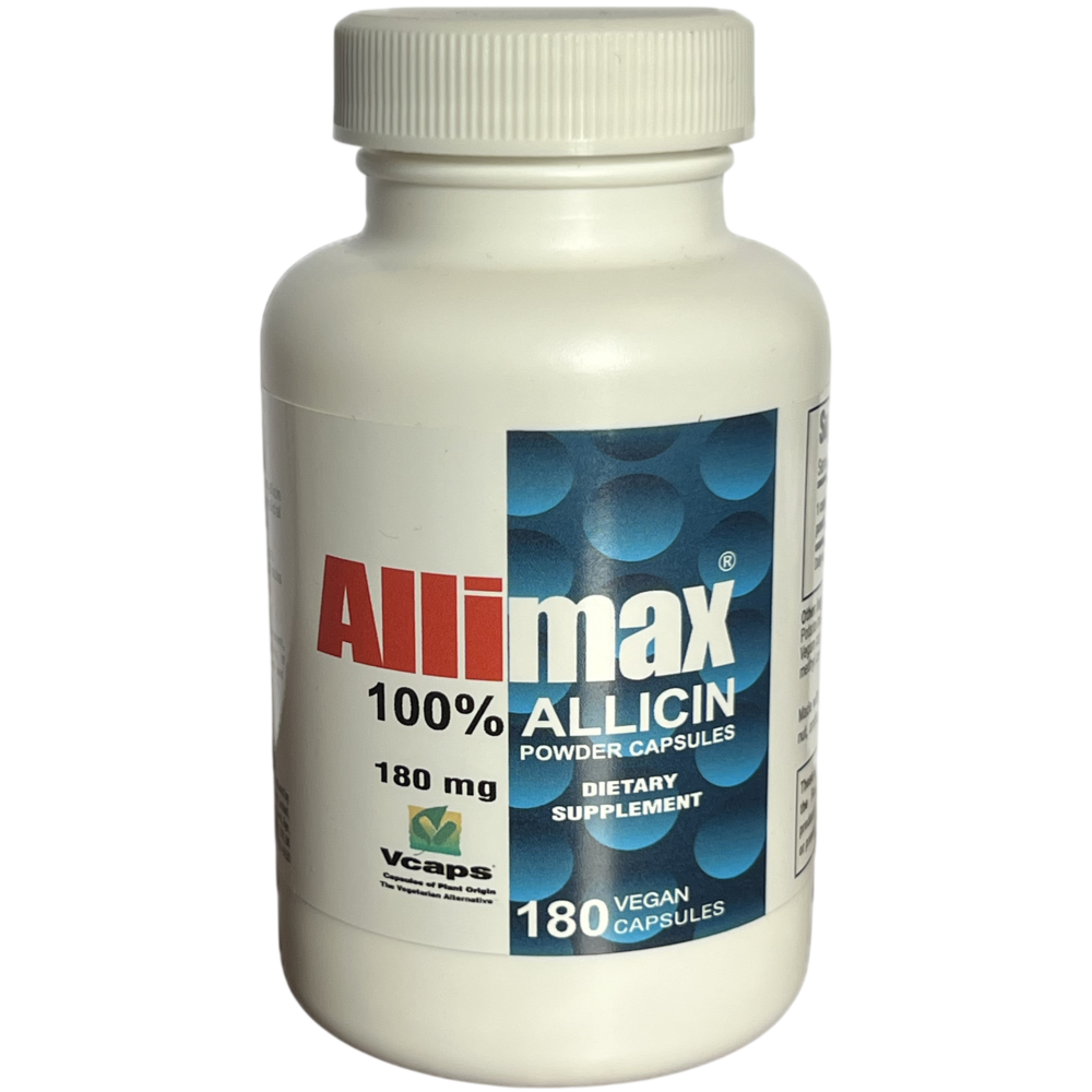 Allimax Nutraceuticals Allimax 100% Allicin 180mg 180 capsules