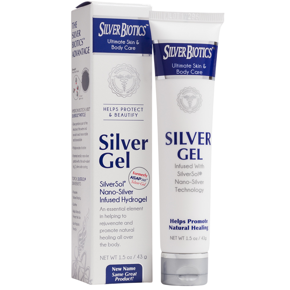 American BioTech Labs Silver Biotics Silver Gel 1.5oz