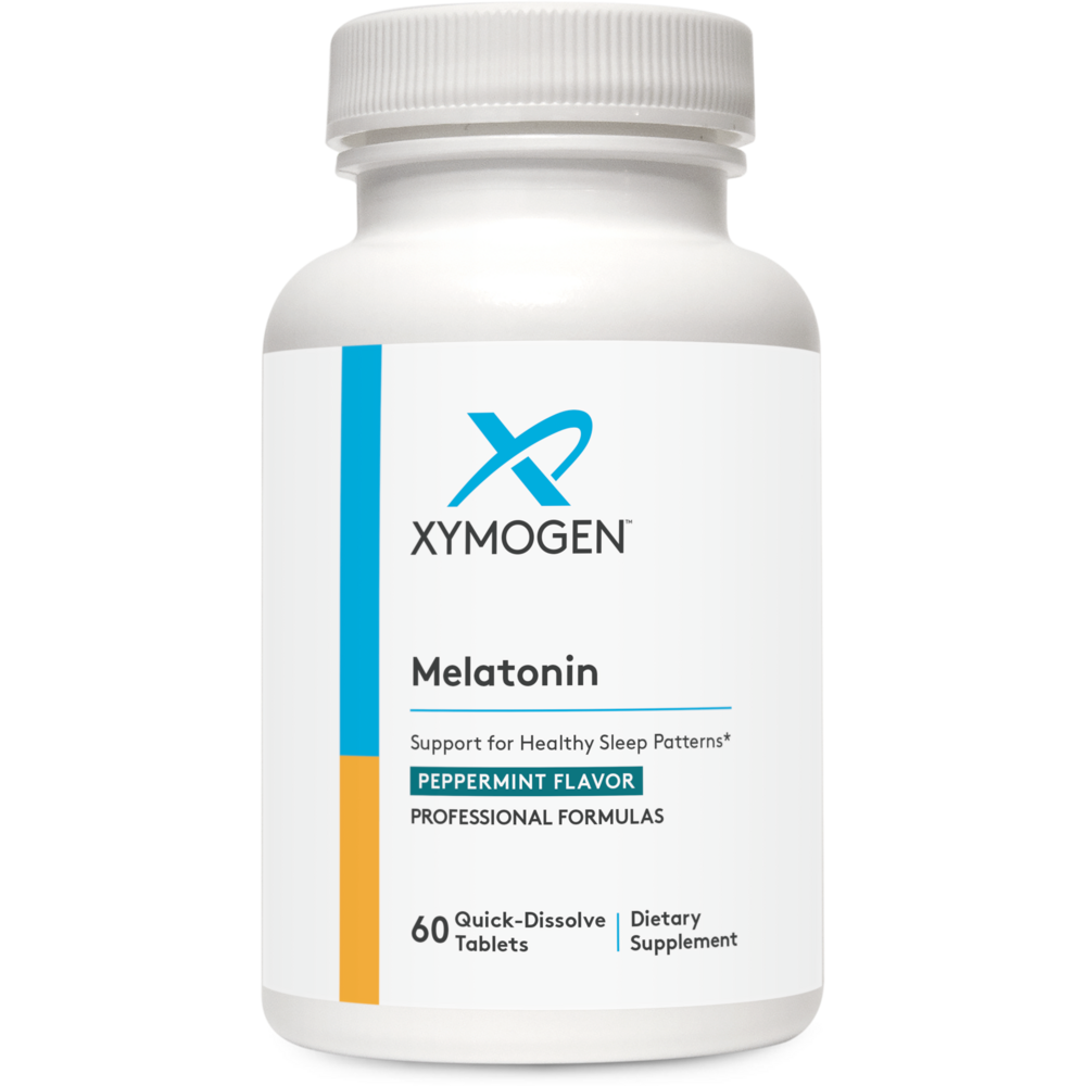 XYMOGEN Melatonin Peppermint 60 tablets