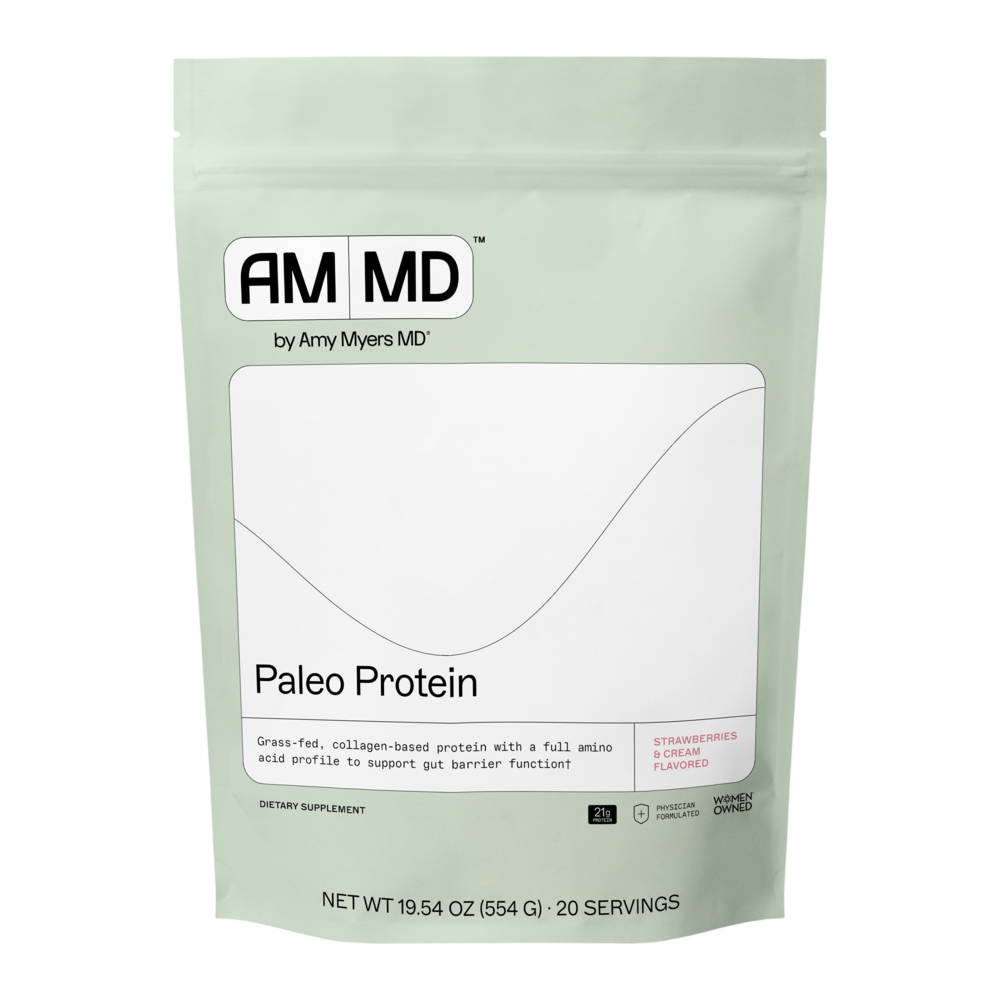 Amy Myers MD Paleo Protein - Strawberries & Cream 554g