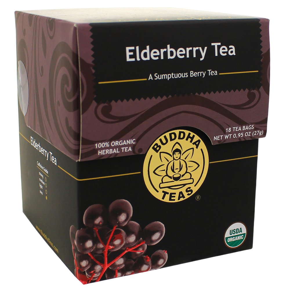 Buddha Teas Elderberry Tea Count
