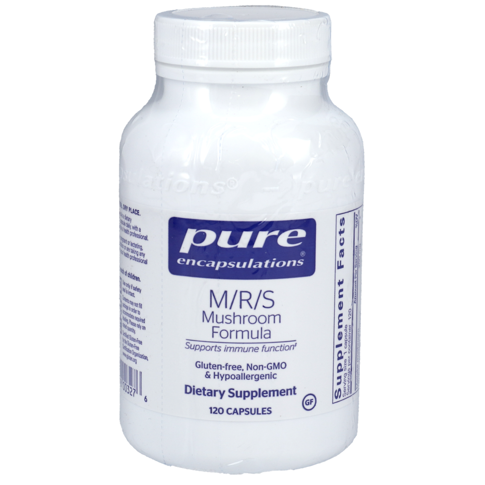 Pure Encapsulations M/R/S Mushroom Formula 120 capsules