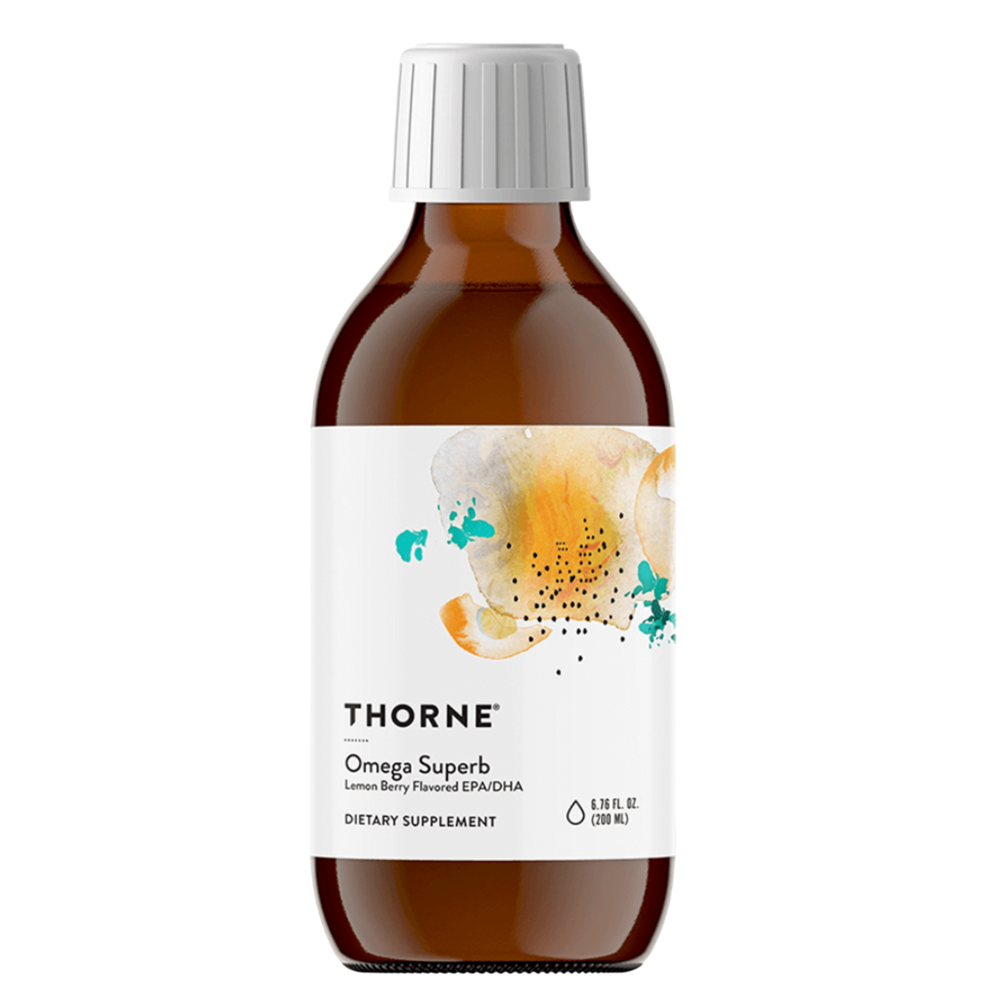 Thorne Omega Superb Lemon Berry EPA/DHA 200ml