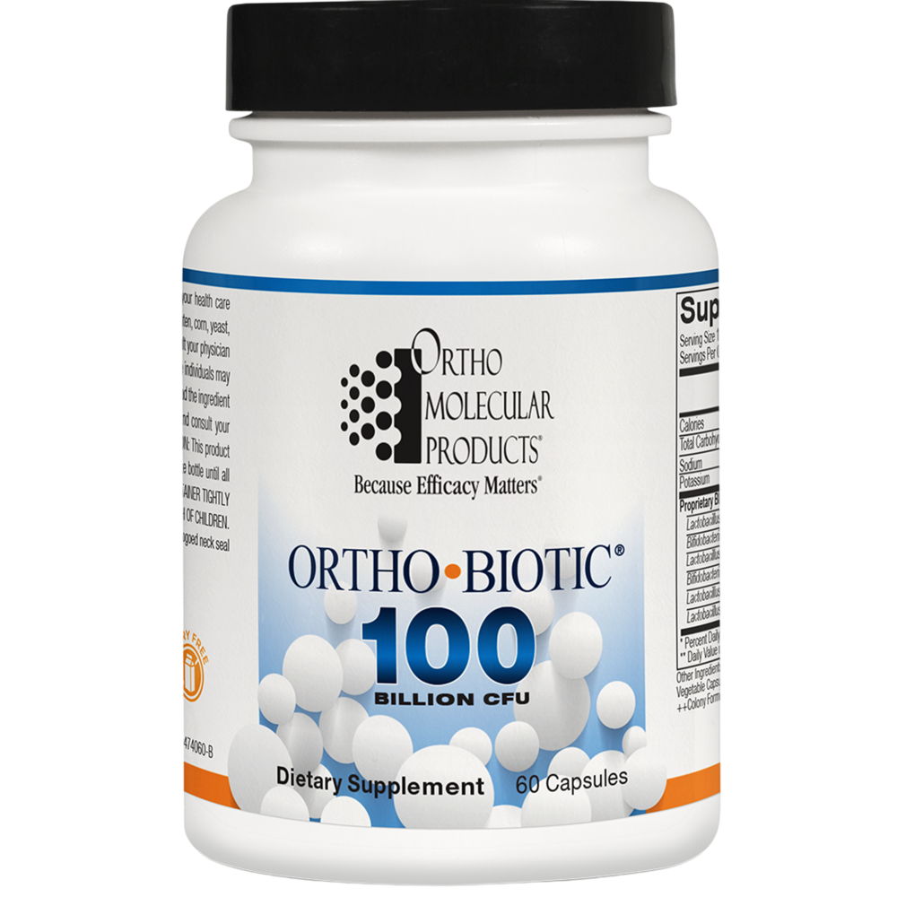 Ortho Molecular Products Ortho Biotic® 100 — 60 Capsules