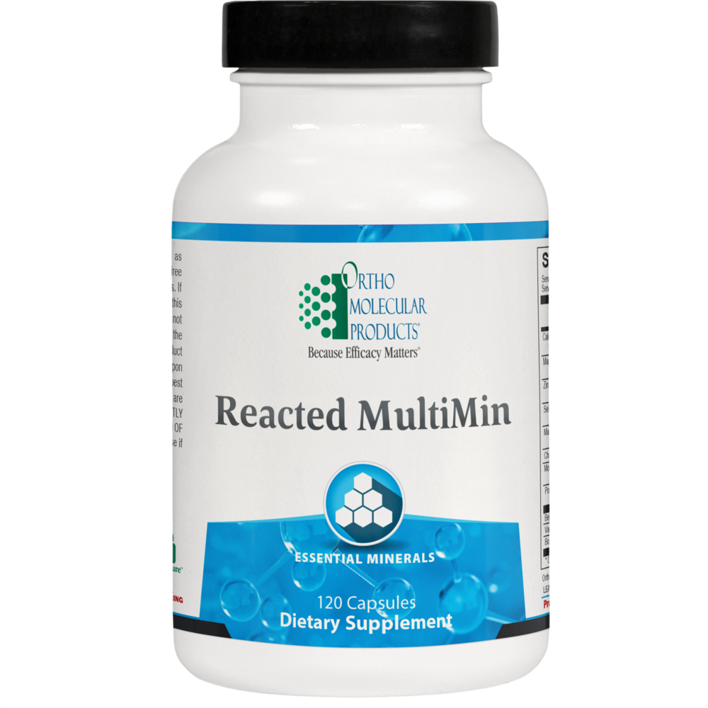 Ortho Molecular Products Reacted Multimin 120 capsules