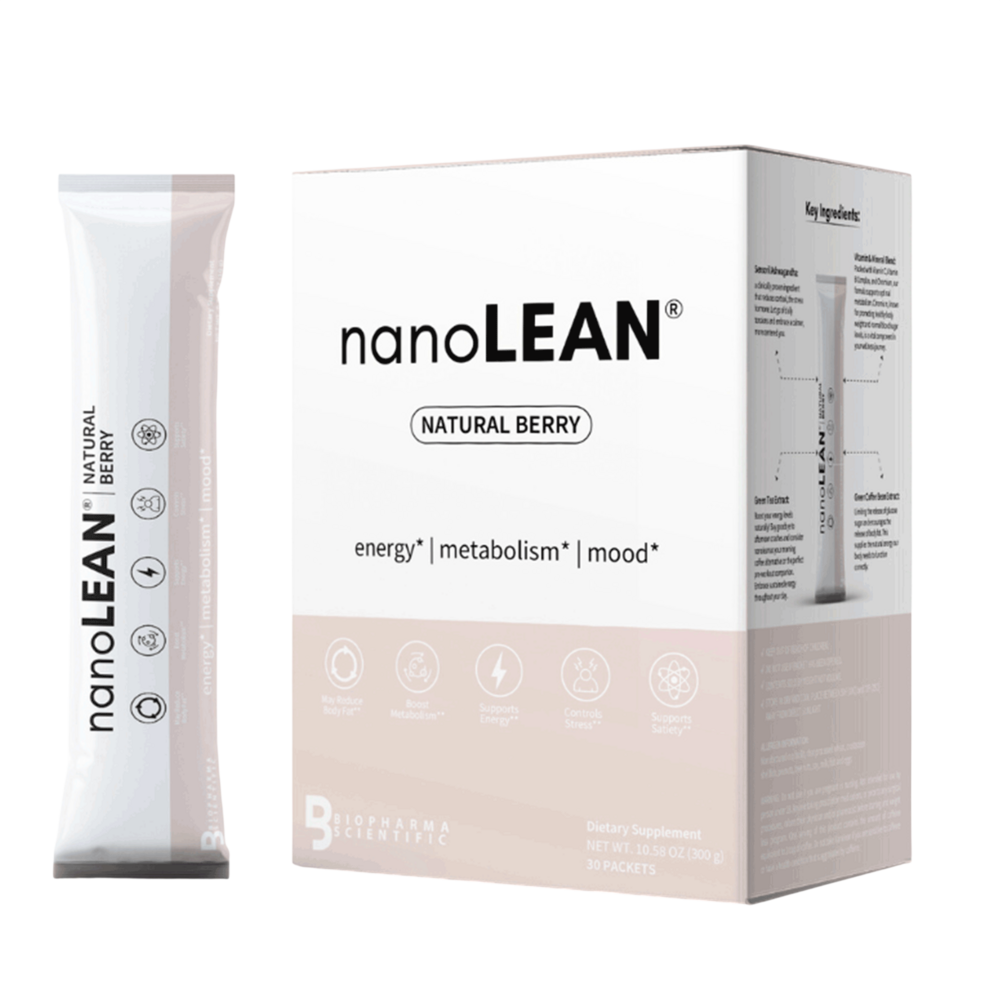 BioPharma Scientific nanoLEAN®, Natural Berry 30 packets