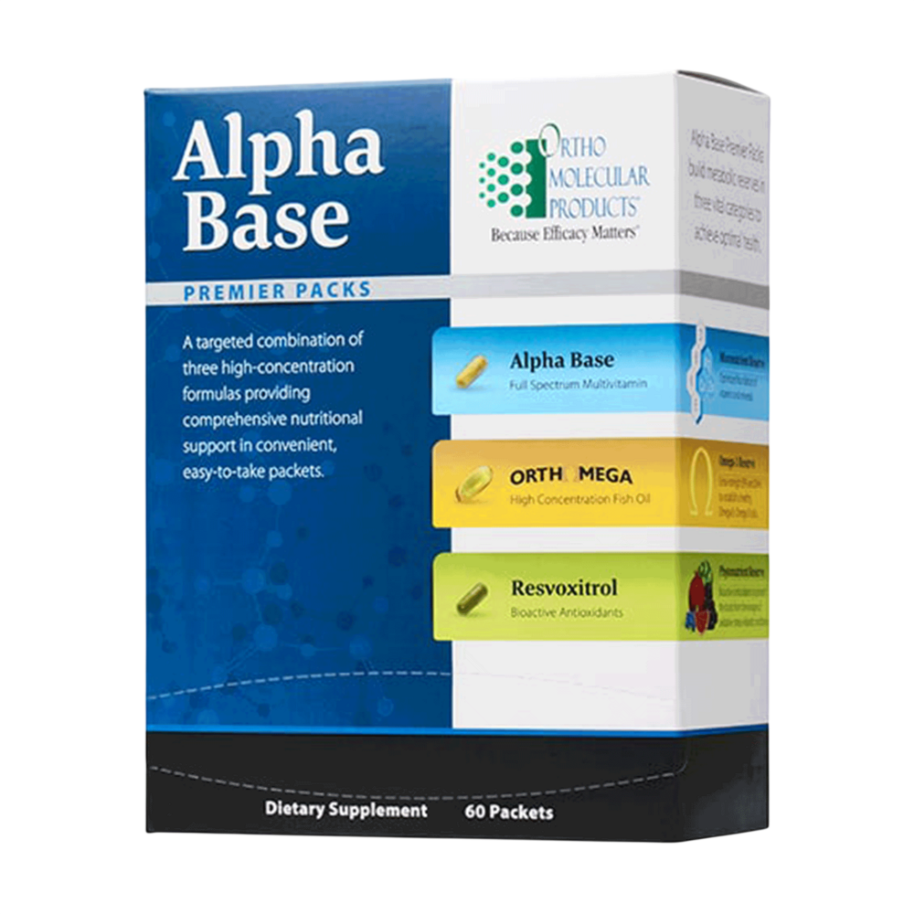 Ortho Molecular Product - Alpha Base Premier Packs 60 packets