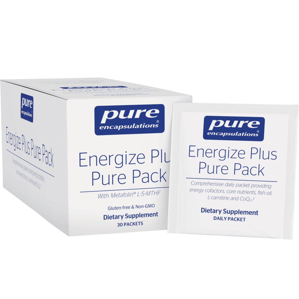 Pure Encapsulations Energize Plus Pure Pack packets 30 packets