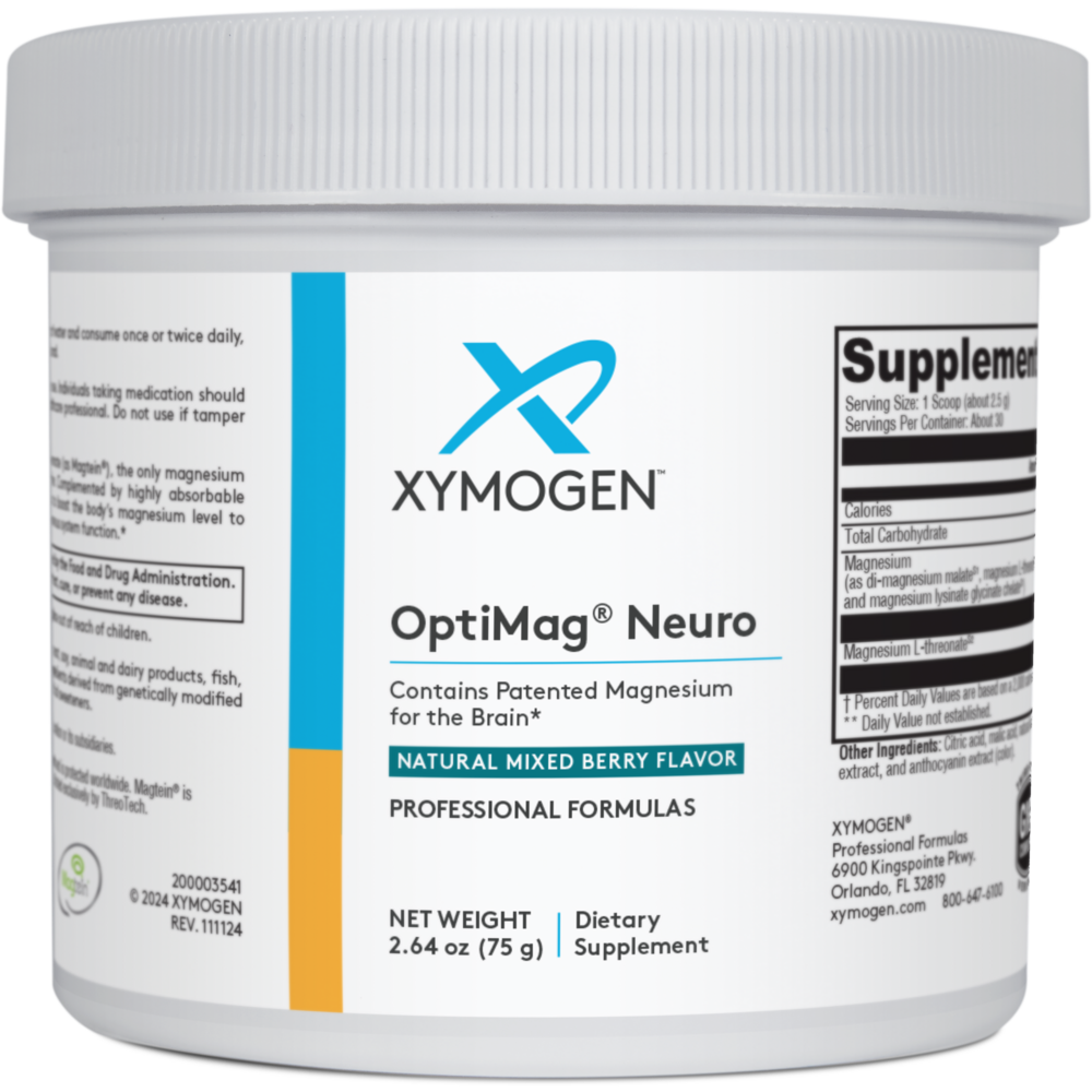 XYMOGE OptiMag Neuro (Magnesium) Mixed Berry 75 grams
