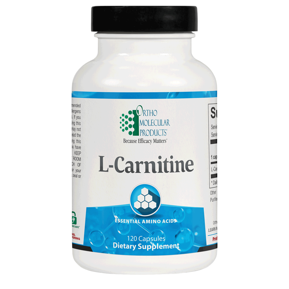 Ortho Molecular Product L-Carnitine 120 capsules