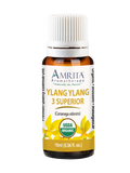 Amrita Aromatherapy Organic Ylang Ylang3 0.34oz