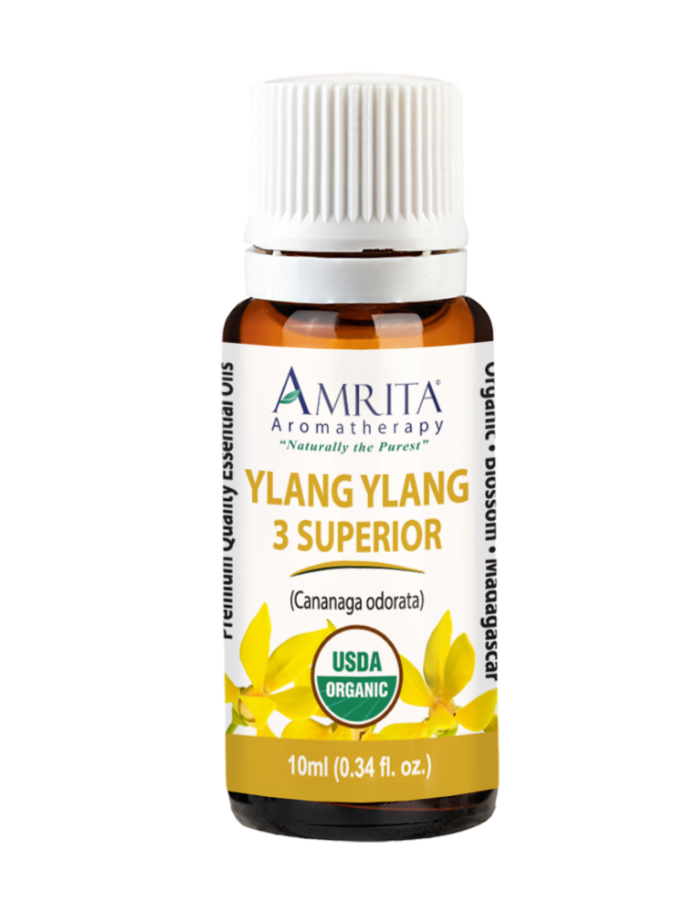 Amrita Aromatherapy Organic Ylang Ylang3 0.34oz