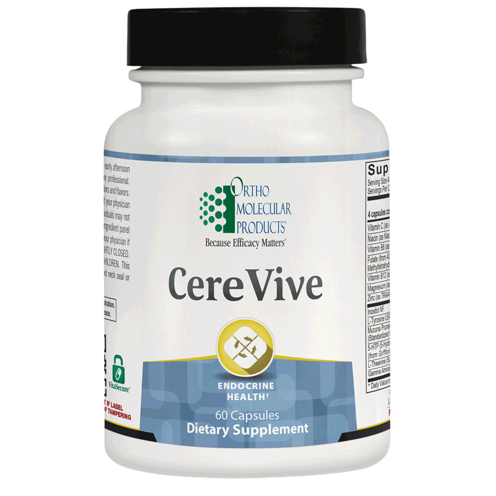 Ortho Molecular Products CereVive — 60 Capsules