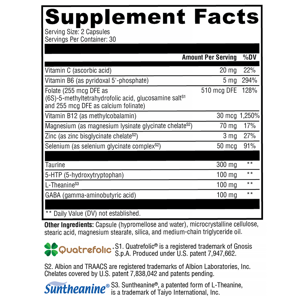 XYMOGEN Mood Food ES 60 capsules