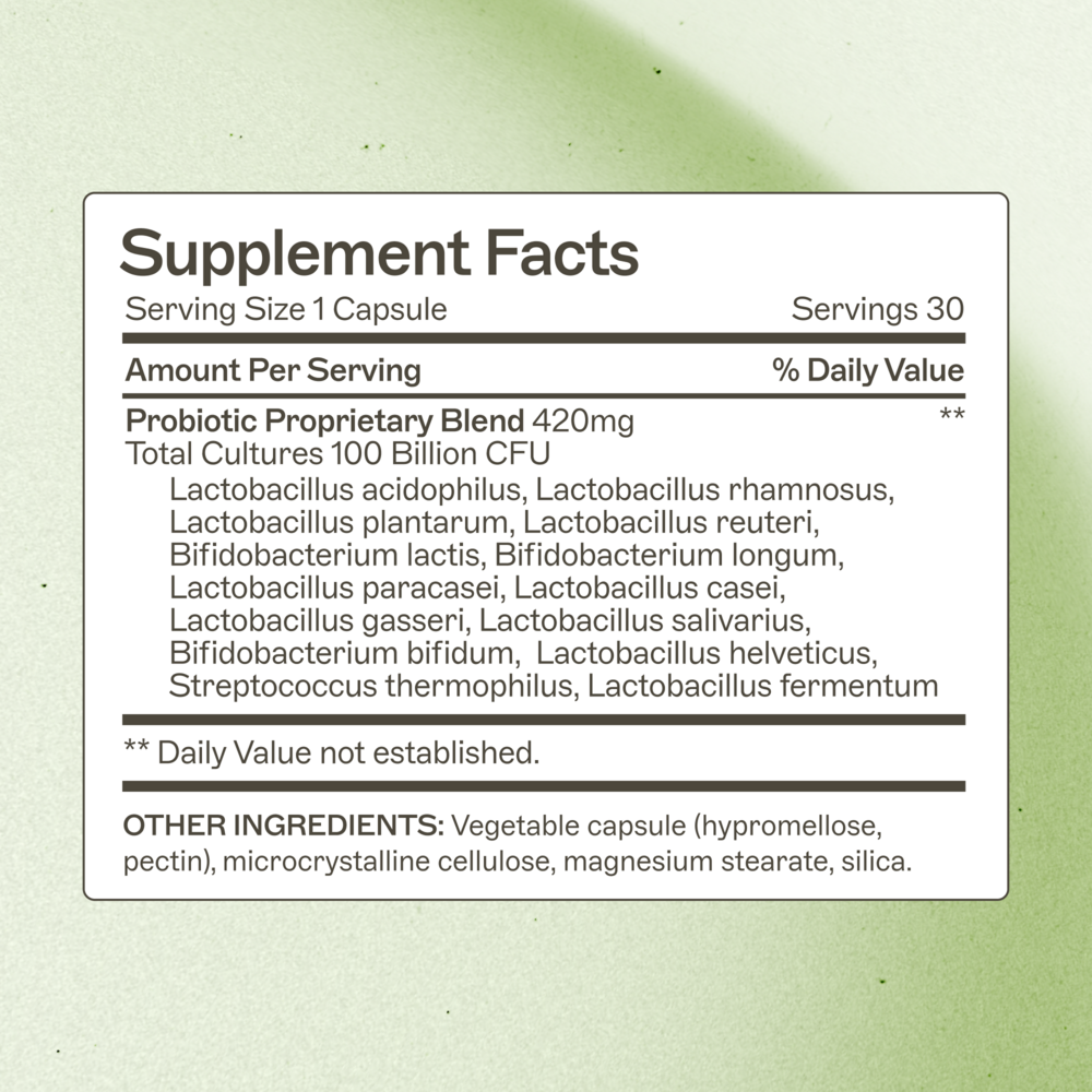 Amy Myers MD Probiotic 100 Billion 30 capsules