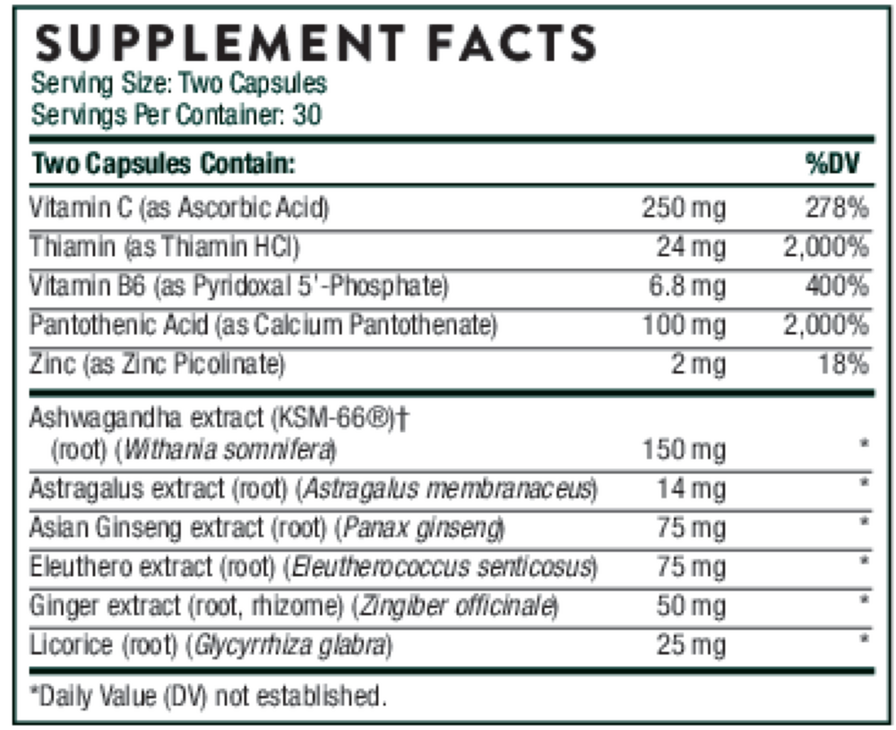 Thorne Stress Balance (formerly Phytisone) 60 capsules