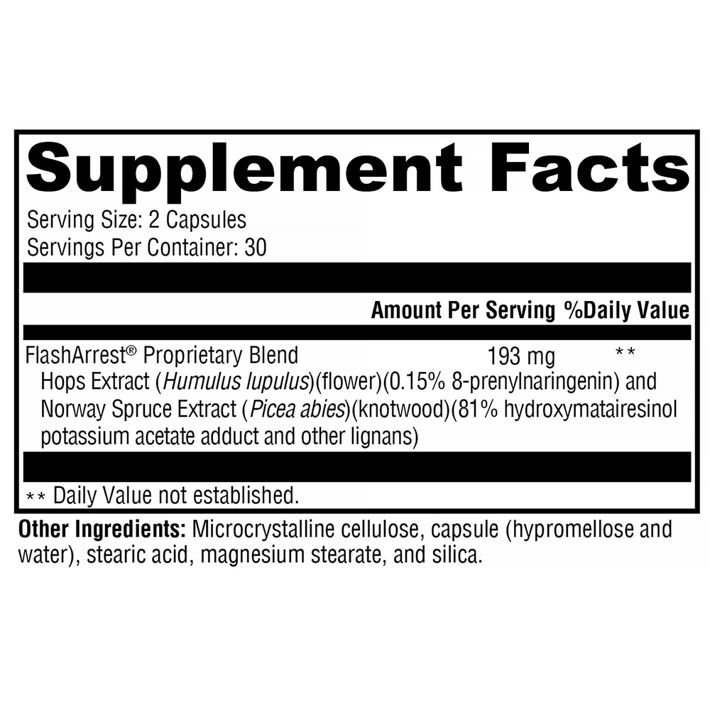 XYMOGEN FlashArrest 60 capsules