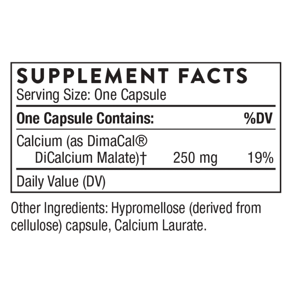 Thorne Calcium (formerly DiCalcium Malate) 120 capsules