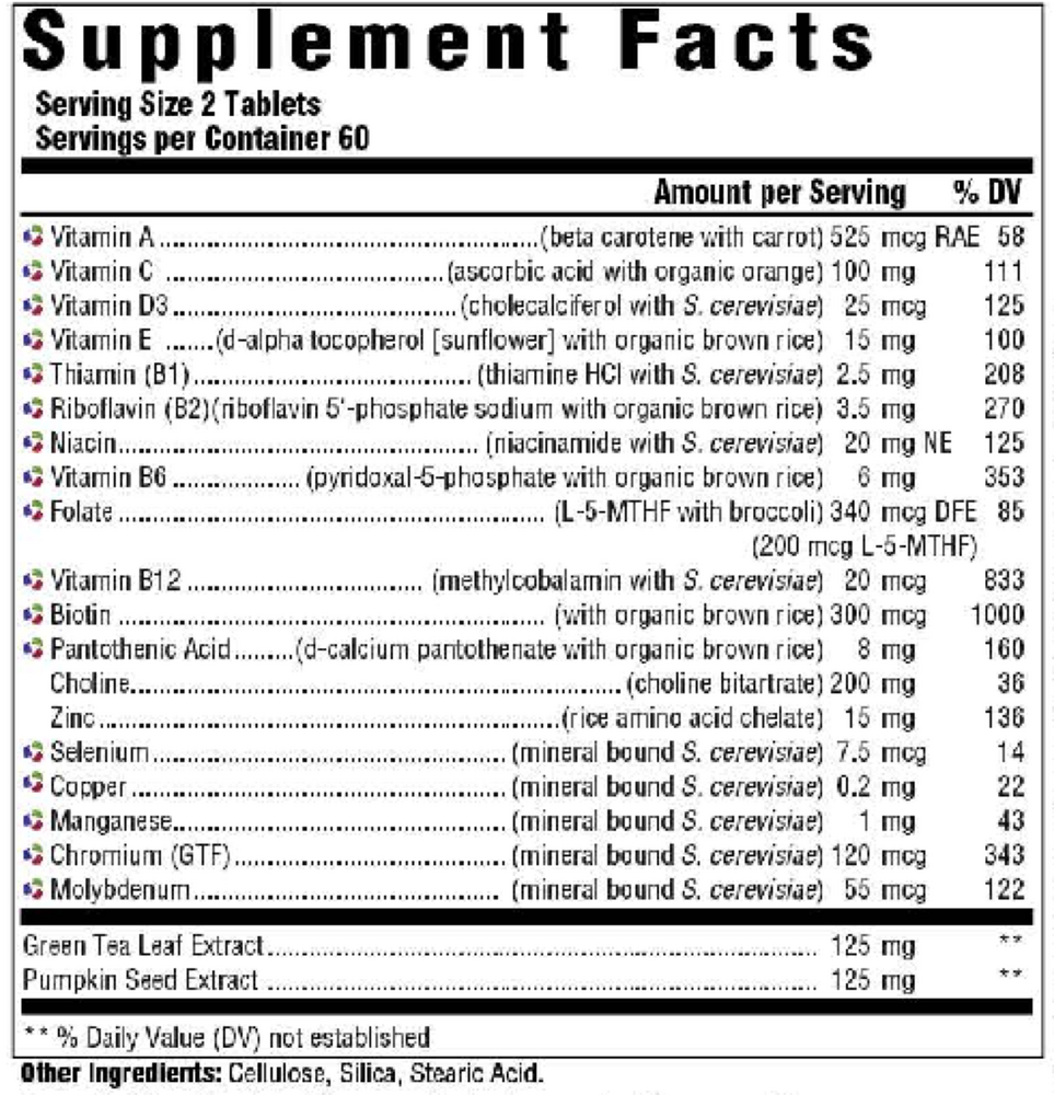 Innate Response Men's 55+ Multivitamin 120 tablets