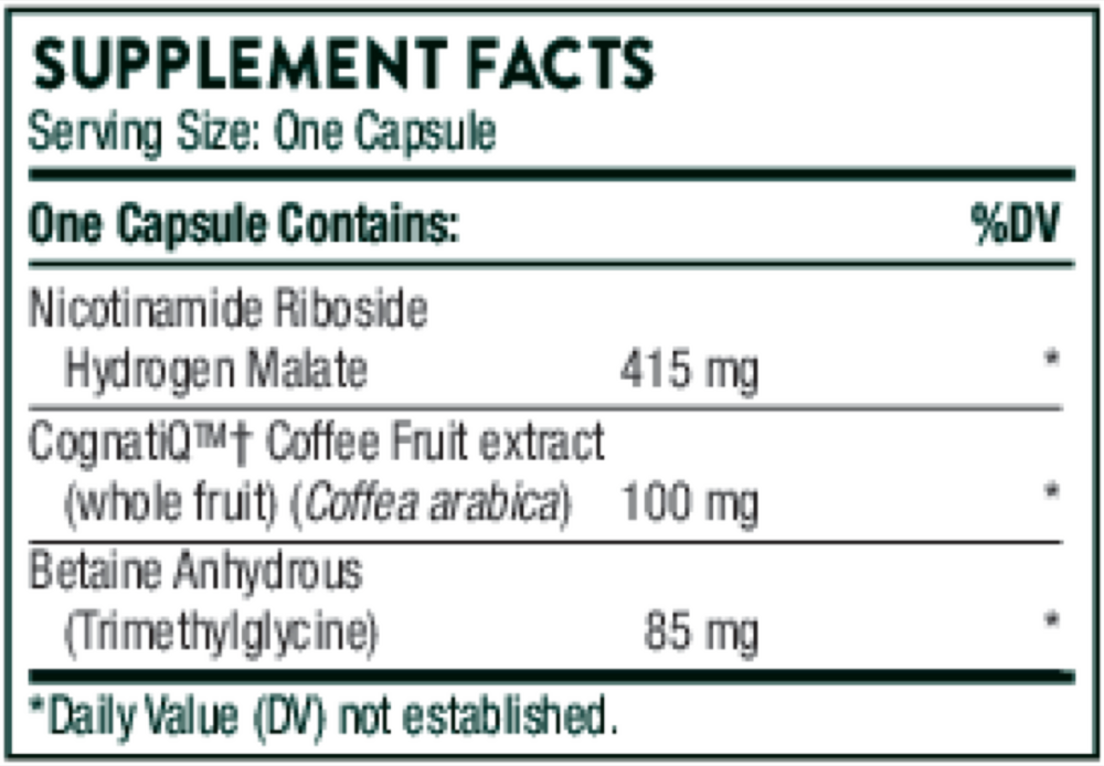 Thorne Brain Factors 30 capsules