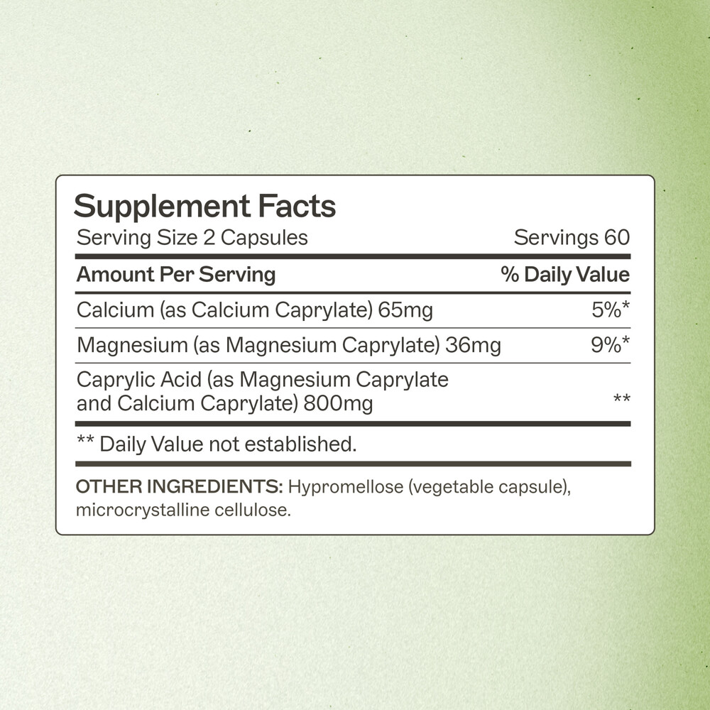 Amy Myers MD Caprylic Acid 120 capsules