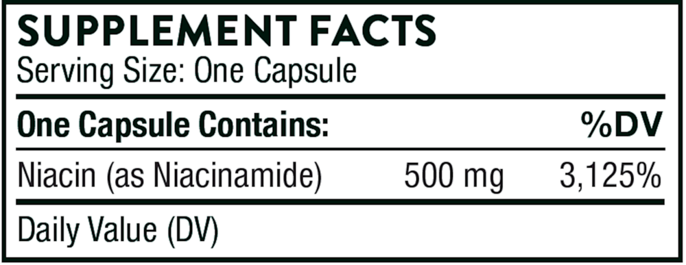 Thorne Niacinamide 180 capsules