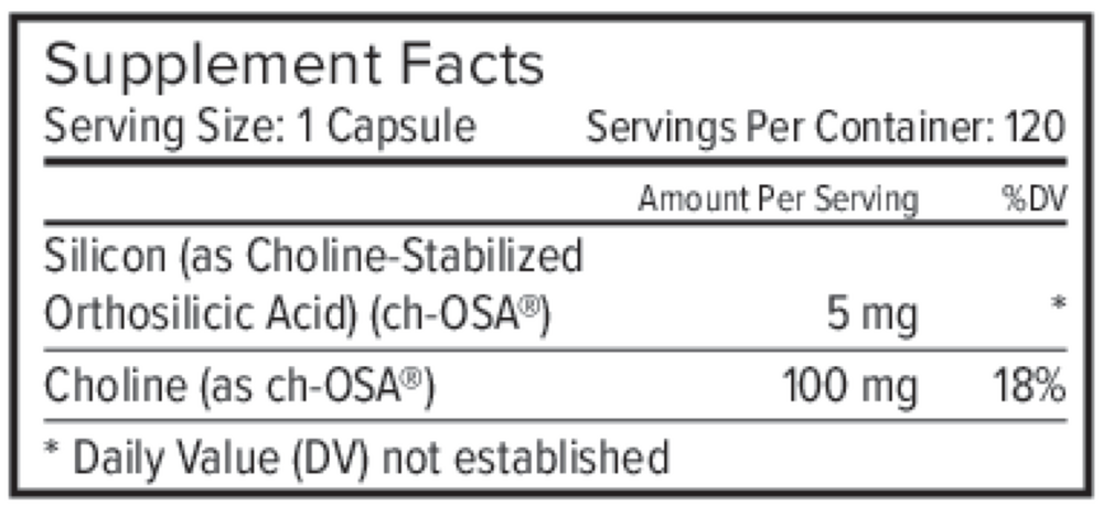 Biosil® Advanced Collagen Generator, Original Capsules 120 capsules