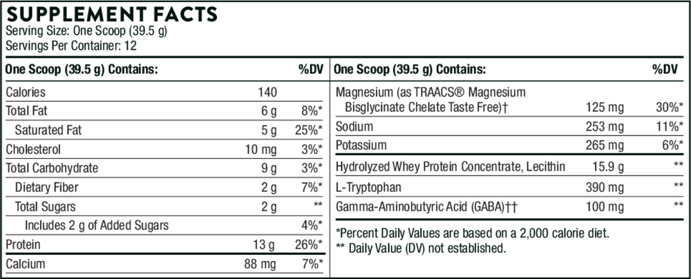 Thorne RecoveryPro Chocolate 476 Grams