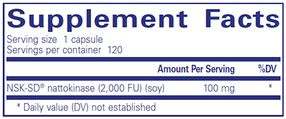 Pure Encapsulations NSK-SD 100mg 120 capsules