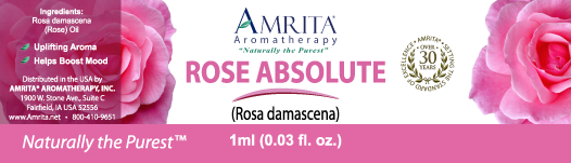 Amrita Aromatherapy Rose, Absolute 0.03oz
