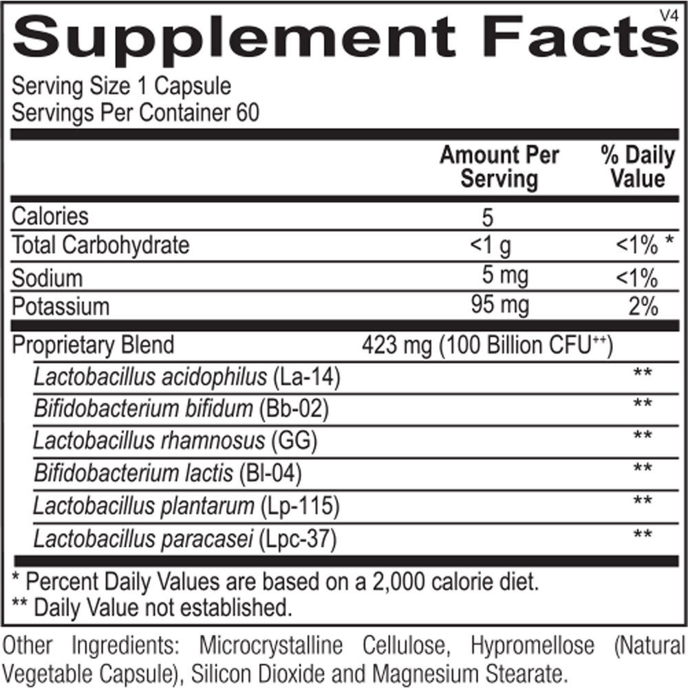 Ortho Molecular Products Ortho Biotic® 100 — 60 Capsules