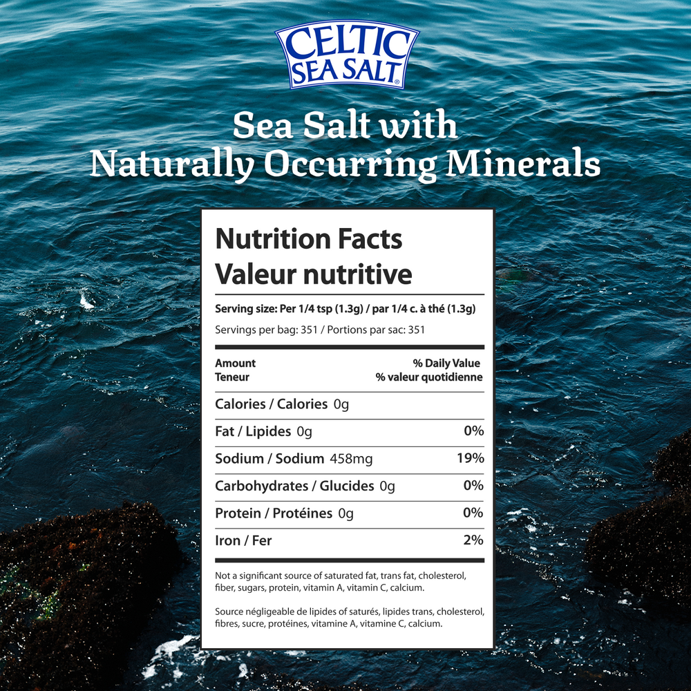 Celtic Sea Salt Celtic Sea Salt® Fine Ground Vital Mineral Blend 454 grams