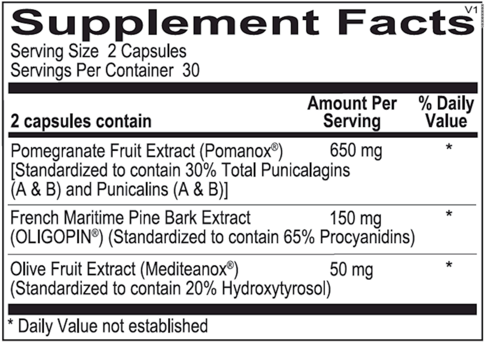 Ortho Molecular Product Lipitrol OX 60 capsules