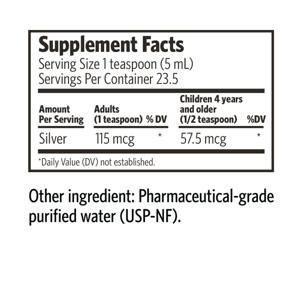 Argentyn 23 Silver Hydrosol Argentyn 23 Pro 236ml