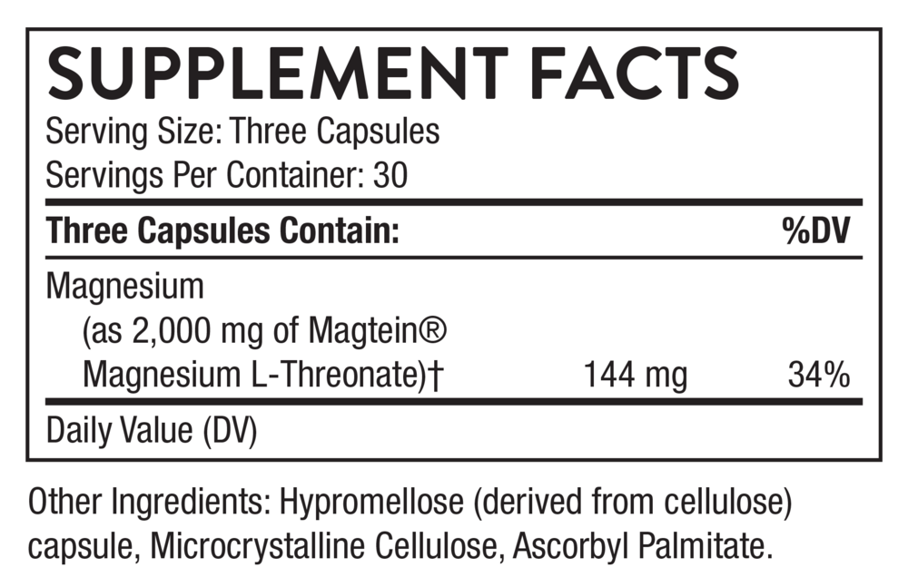 Thorne Cognitive Vitality 90 capsules