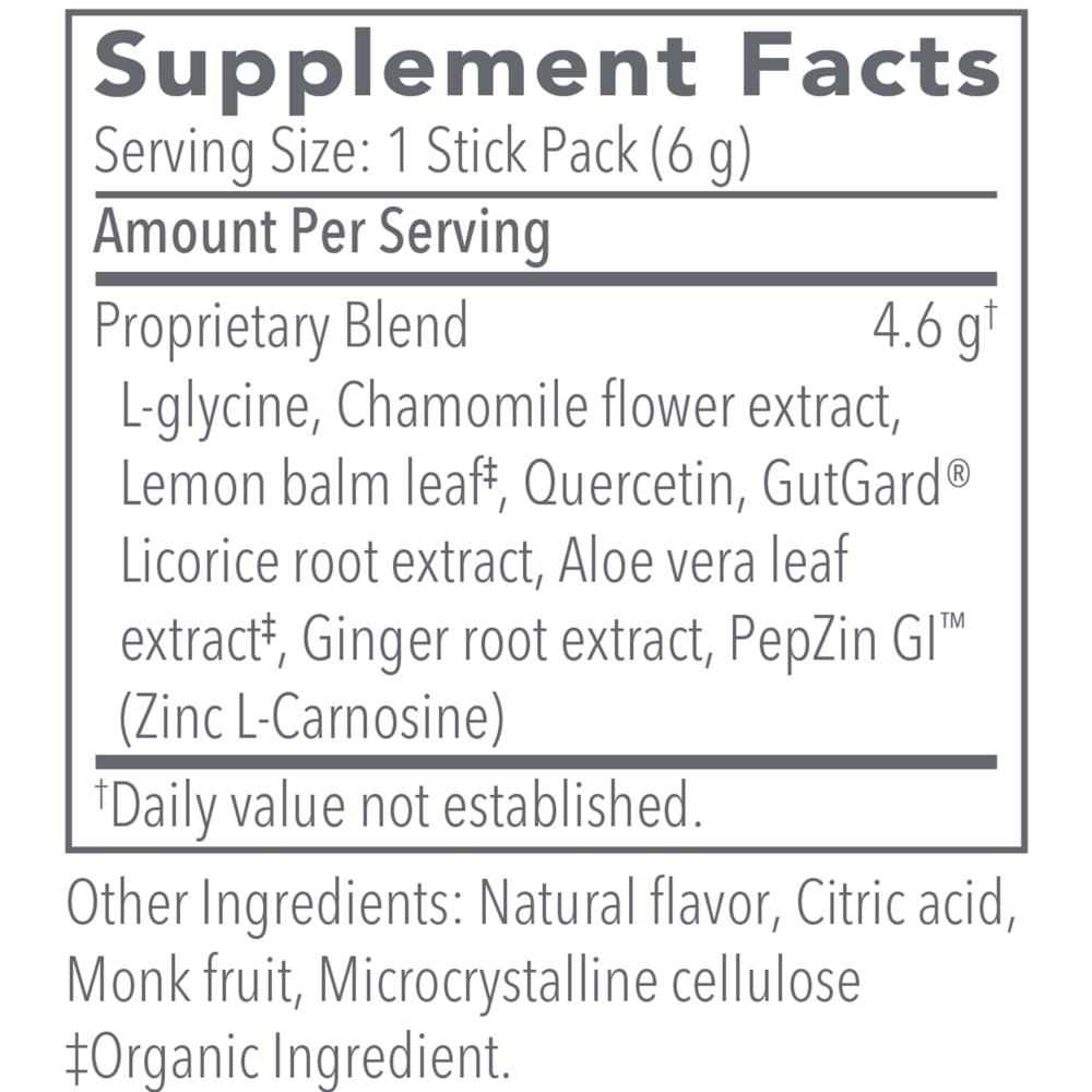 Biocidin Botanicals G.I. InnerCalm 30 packets