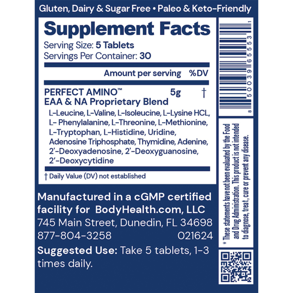 BodyHealth Perfect Amino Tablet 150 tablets