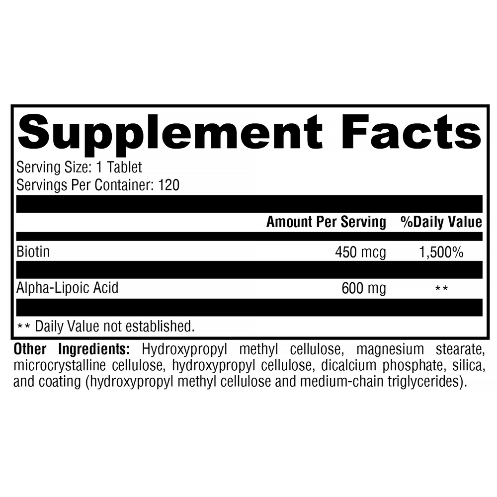 XYMOGEN ALAmax CR (Alpha Lipoic Acid) 120 tablets