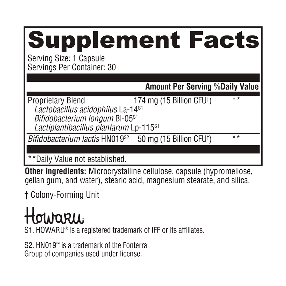 XYMOGEN ProbioMax Daily 30B Probiotics 30 capsules