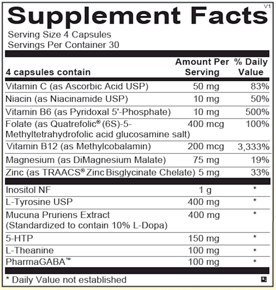 Ortho Molecular Products CereVive — 120 Capsules