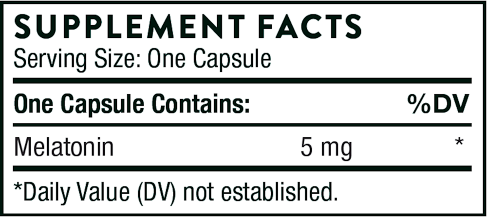 Thorne Melaton-5 60 capsules