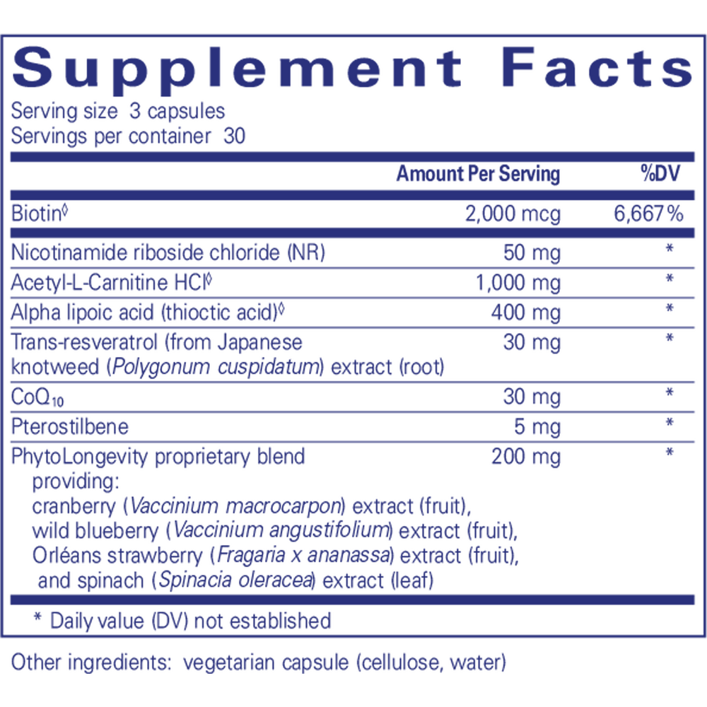 Pure Encapsulations RevitalAge Ultra 90 capsules