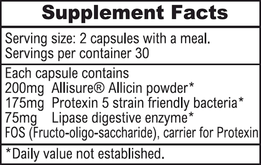 Allimax Nutraceuticals Allimax PrePro 60 capsules