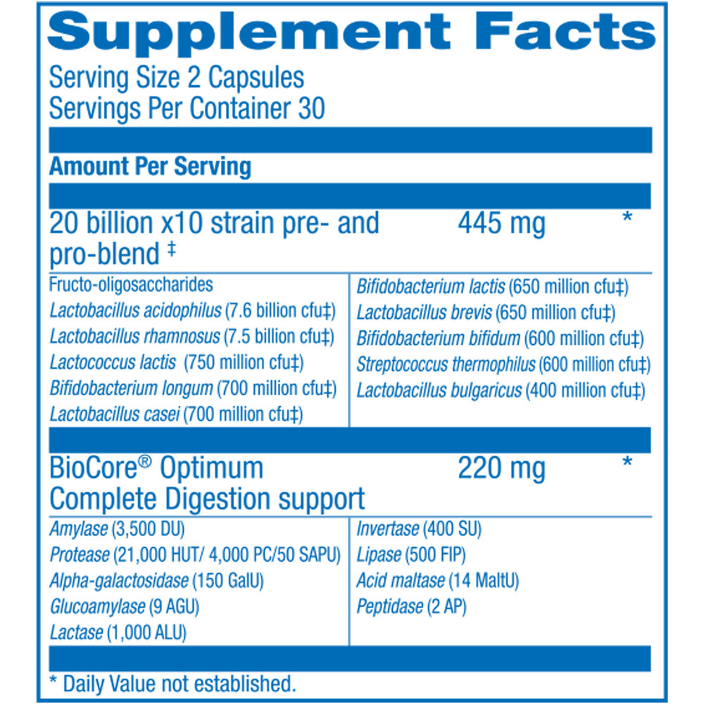 Anabolic Laboratories Probiotic 20 Plus 60 capsules