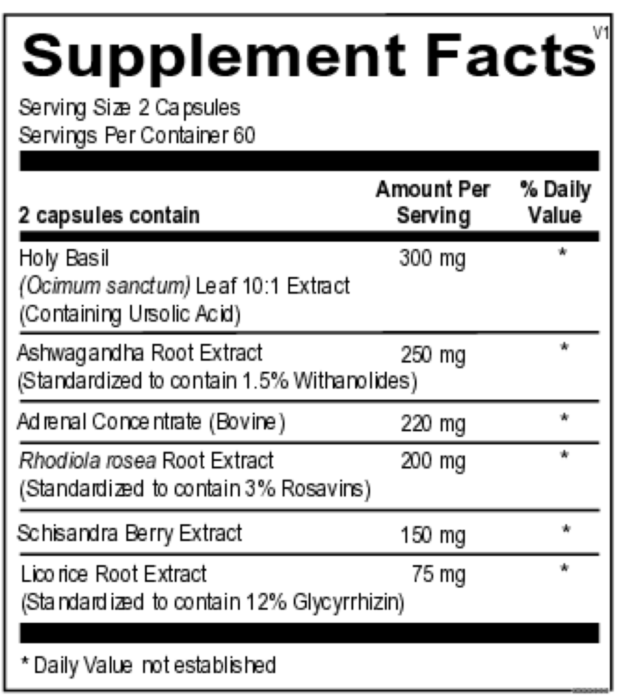 Ortho Molecular Products TruAdapt Plus 120 capsules