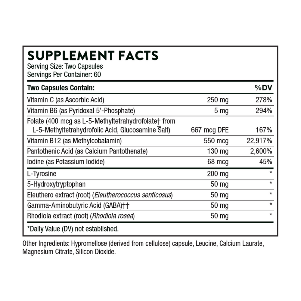 Thorne Emotion Balance Support (formerly Deproloft-HF) 120 capsules
